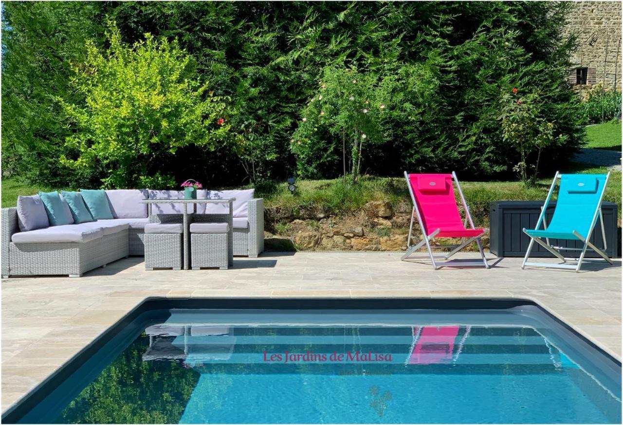 Les Jardins De Malisa Hotel Ferrieres-la-Verrerie Buitenkant foto